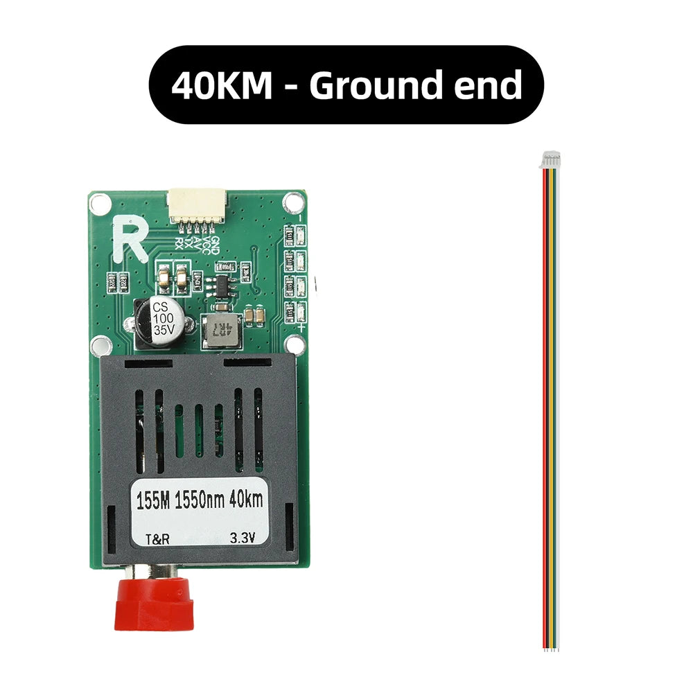 TTL Fibre Optic Transceiver Module for Drones – 20/40/60 km