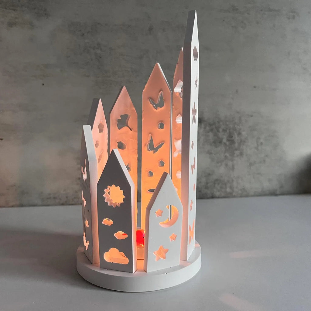 Leaf Butterfly Animal Skeleton Candle Holder Silicone Mould