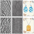 Animal Skin Polymer Clay Texture Mats – 4-Sheet Set