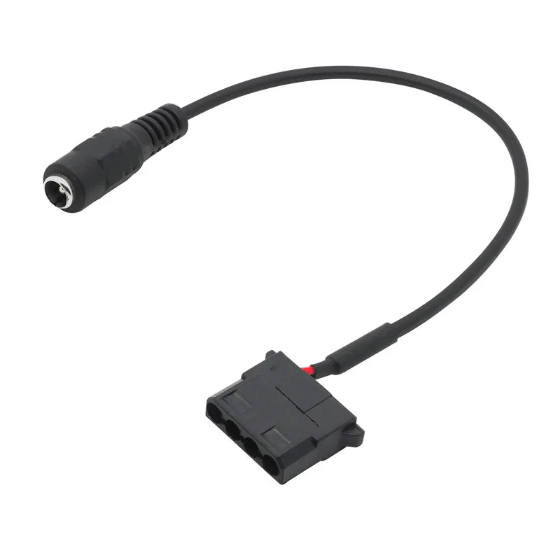 DC5521 to IDE Molex 4-Pin 12V Power Adapter Cable | CPU Fan