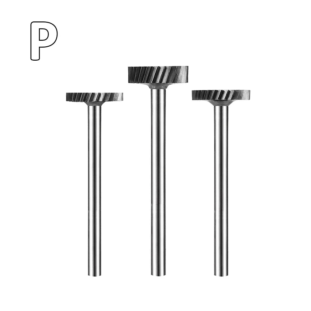 T-Shaped Carbide Tungsten Rotary Burr – 3mm Shank