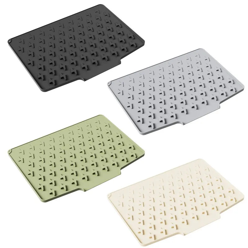 Silicone Dish Drying Mat – Heat-Resistant Non-Slip Kitchen Pad