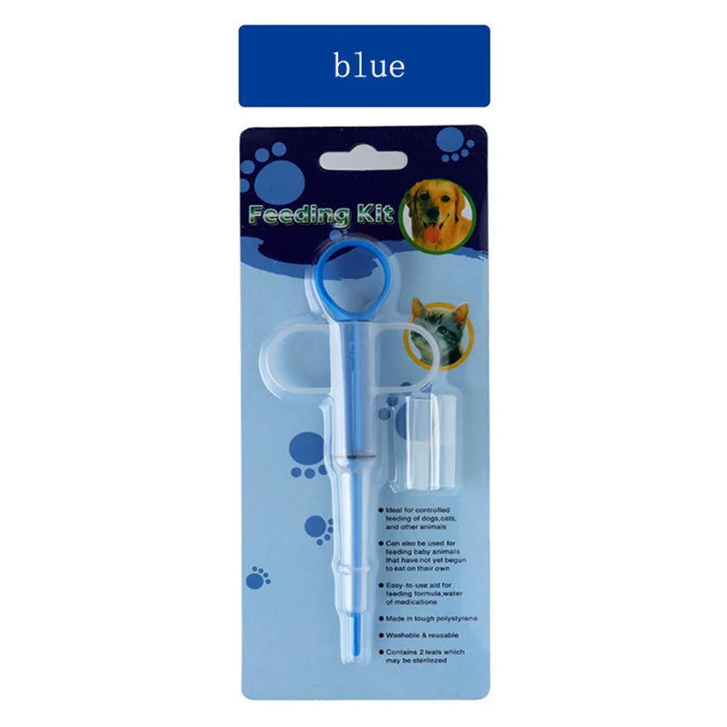 Silicone Pet Feeding Syringe for Cats, Dogs & Small Animals