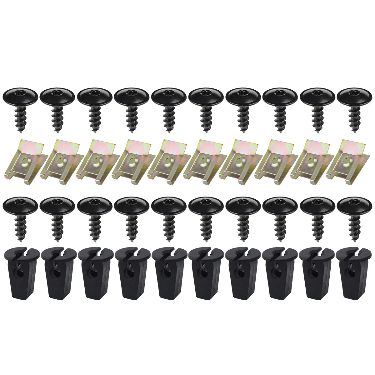 Wheel Arch Torx Screws & Nut Clips – VW Audi N90974701