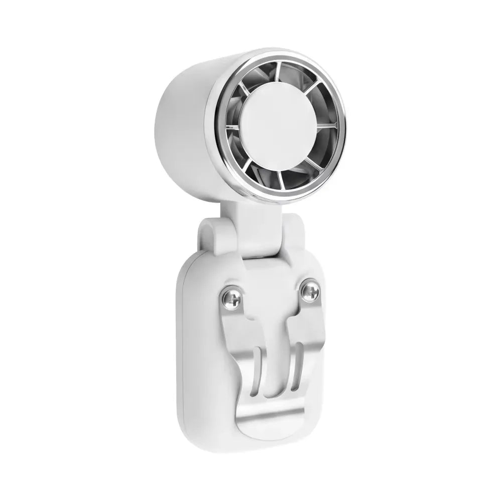 3-Speed Rechargeable Hat Clip Fan – Type-C Portable Mini Fan