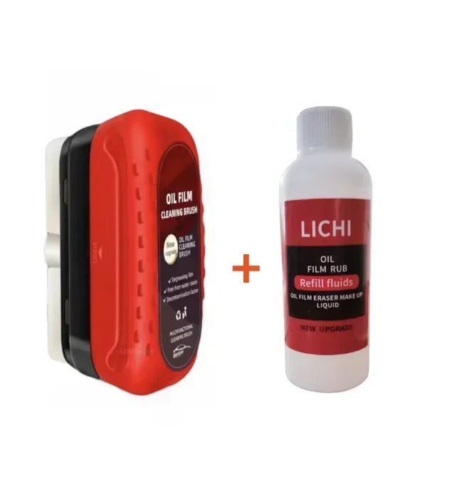 Windshield Oil Film Cleaner & Water Repellent Coating Kit