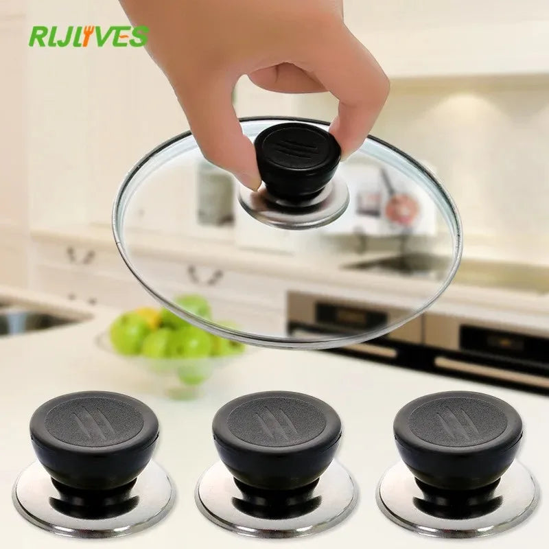 Pot Pan Lid Replacement Knob – Screw Handle Stainless Steel