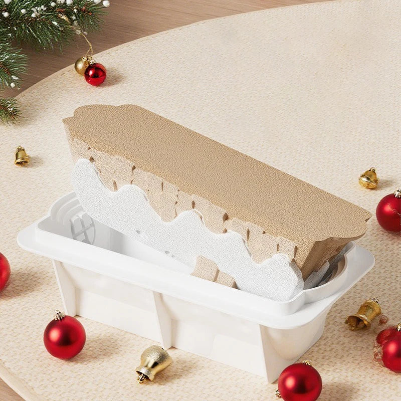 Christmas Castle Snowhouse Silicone Cake & Chocolate Mold