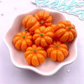 10PCS Resin 3D Pumpkin Flatback Figurines – Halloween DIY Crafts