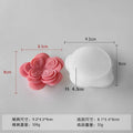 3D Austin Rose Silicone Mold – Candle, Soap & Resin Casting