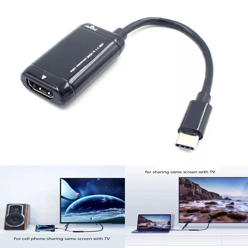 MHL USB-C to HDMI Adapter – 1080P HD Video Output Dongle