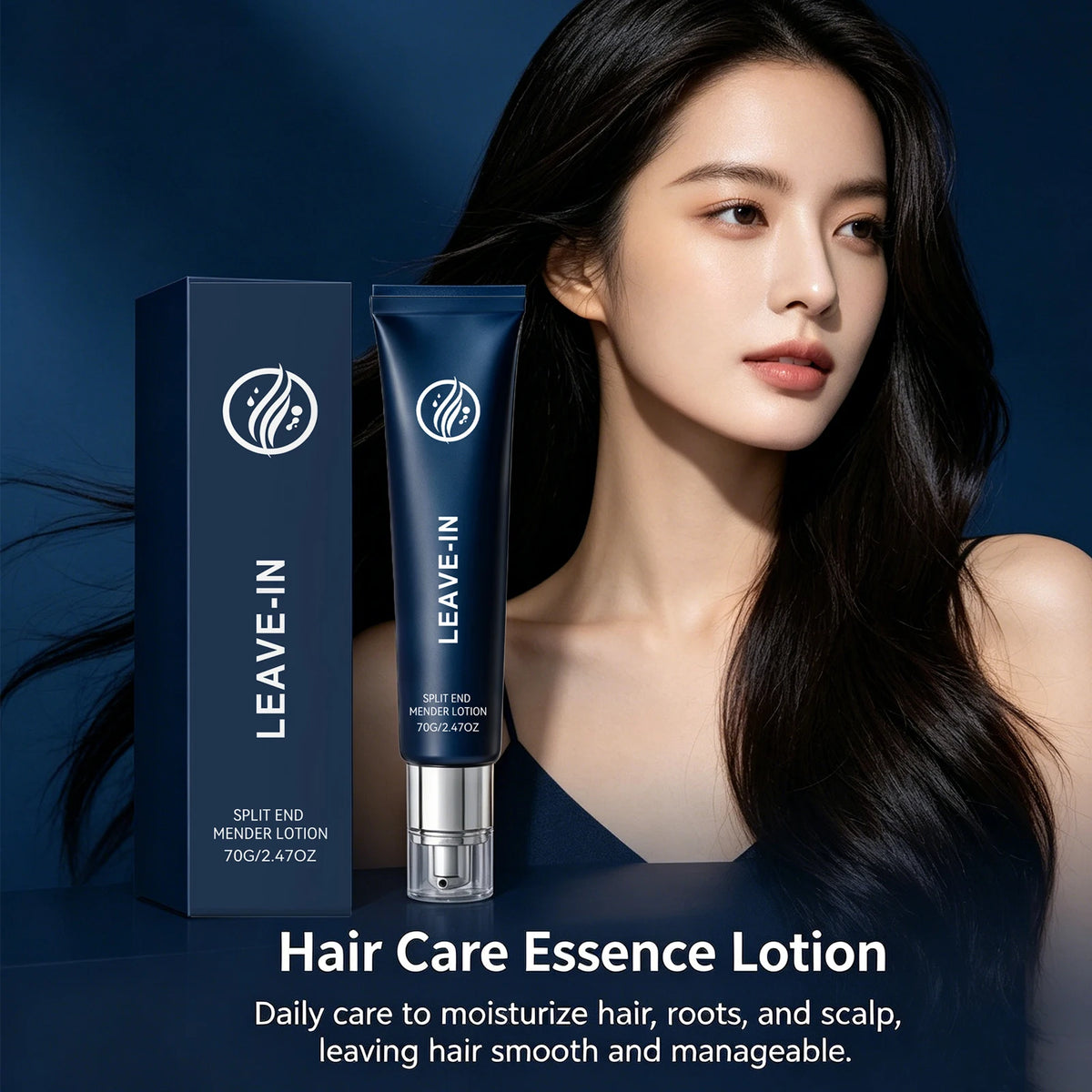 Hair Split End Repair Lotion – Anti-Frizz Leave-In Conditioner