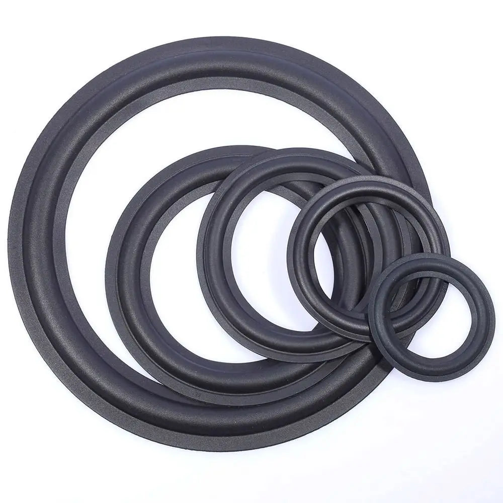 Rubber Speaker Edge Surround Repair Ring – 3 to 12 Inch