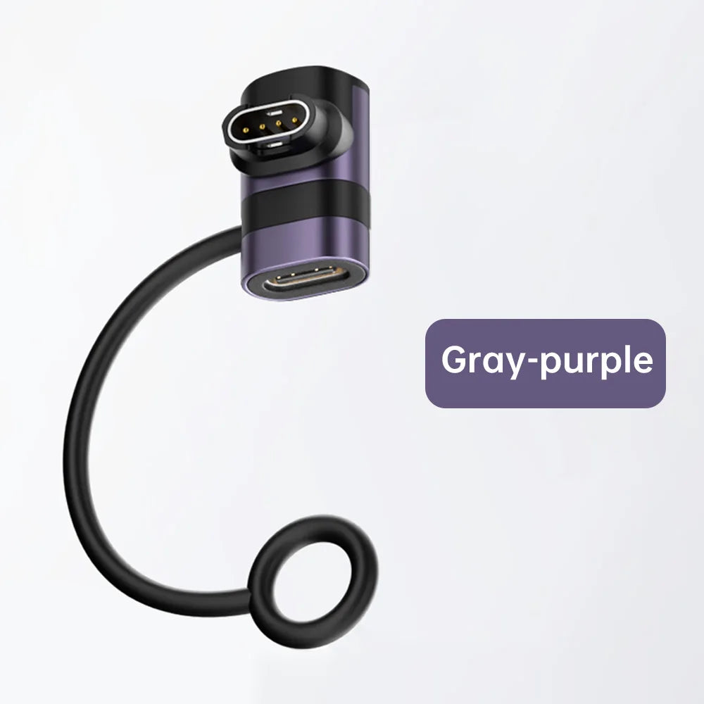 USB-C to 4-Pin Charging Adapter for Garmin Fenix 7/6/5 & Venu 2