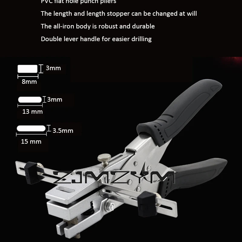 Square Hole Punch for PVC Membership & ID Cards | ZJMZYM