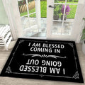 Funny "I Am Blessed" Welcome Doormat – Indoor & Outdoor