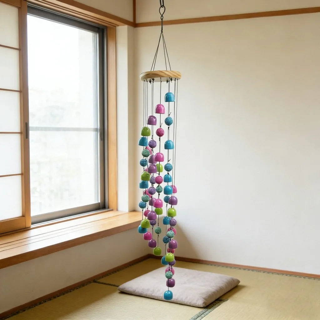 Metal Wind Chime – Colorful Hanging Porch & Garden Decor