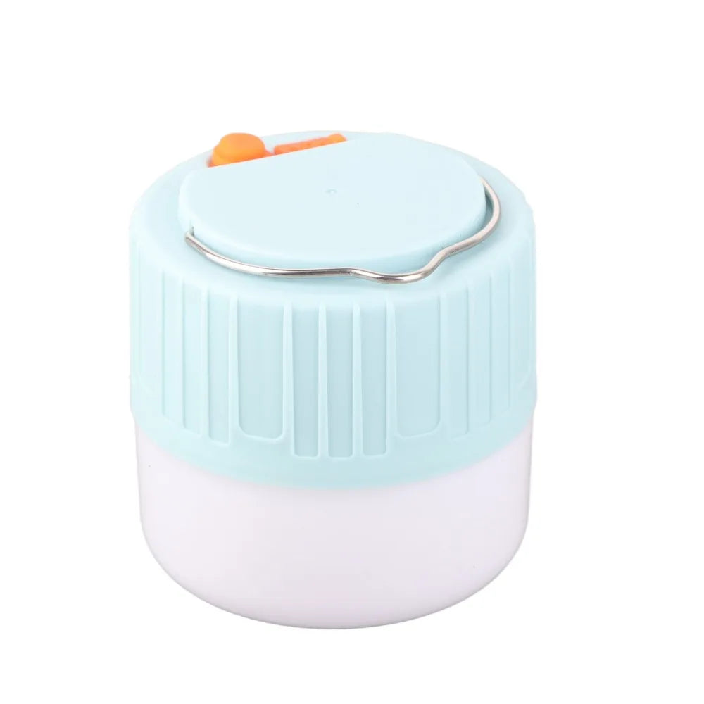 Solar USB Rechargeable LED Camping Lantern – IPX6 Waterproof