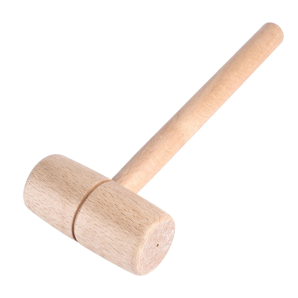 Beech Wood Carpenter Mallet – Round Head Woodworking Hammer