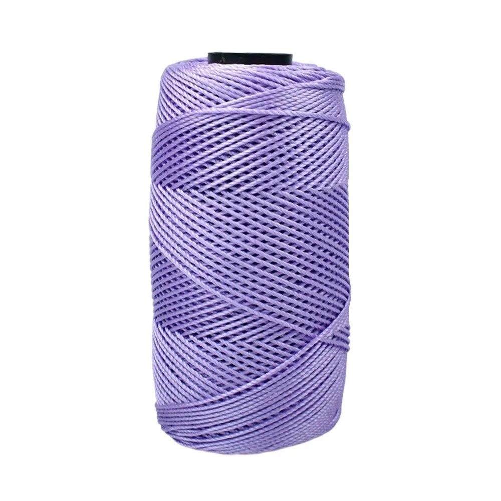 1.5mm Ice Cotton Silk Yarn 200m – Colored DIY Craft Thread