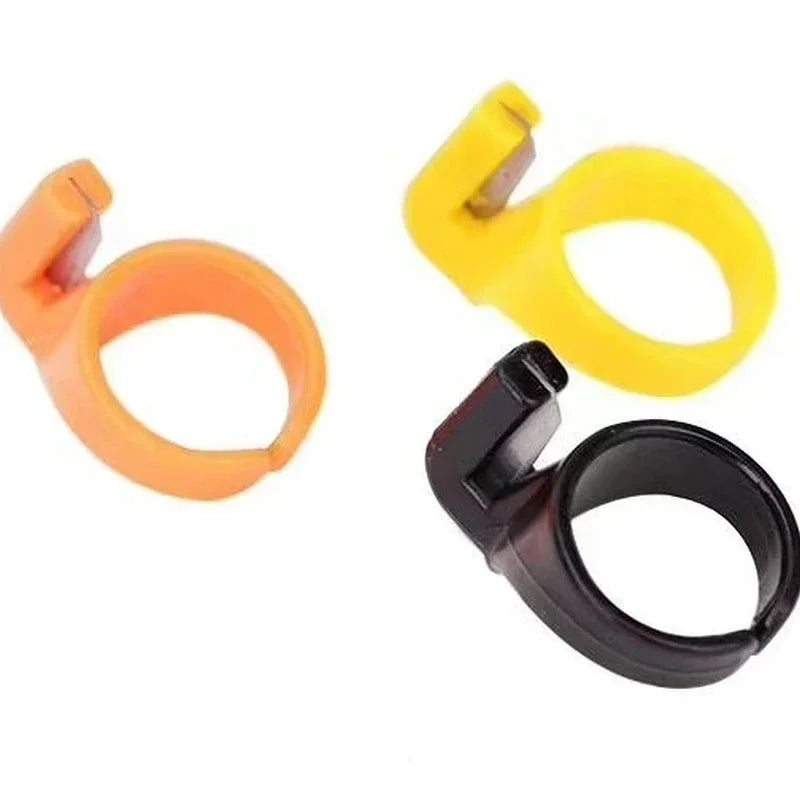 3-Pack Finger Ring Thread Cutter Thimble – Sewing Tool Set