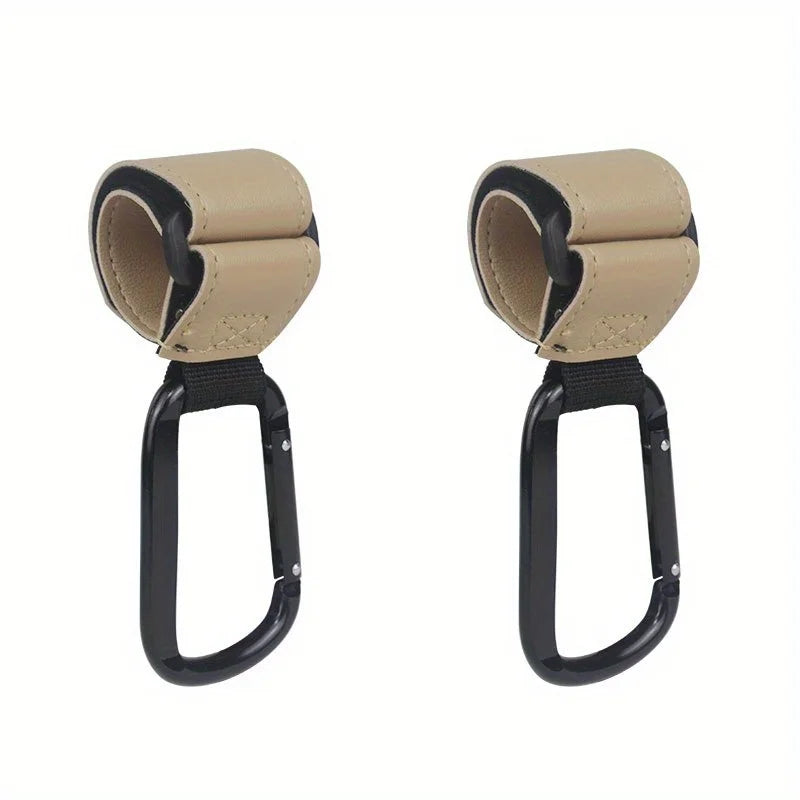 Universal Heavy-Duty Stroller Hooks – Diaper Bag Clips
