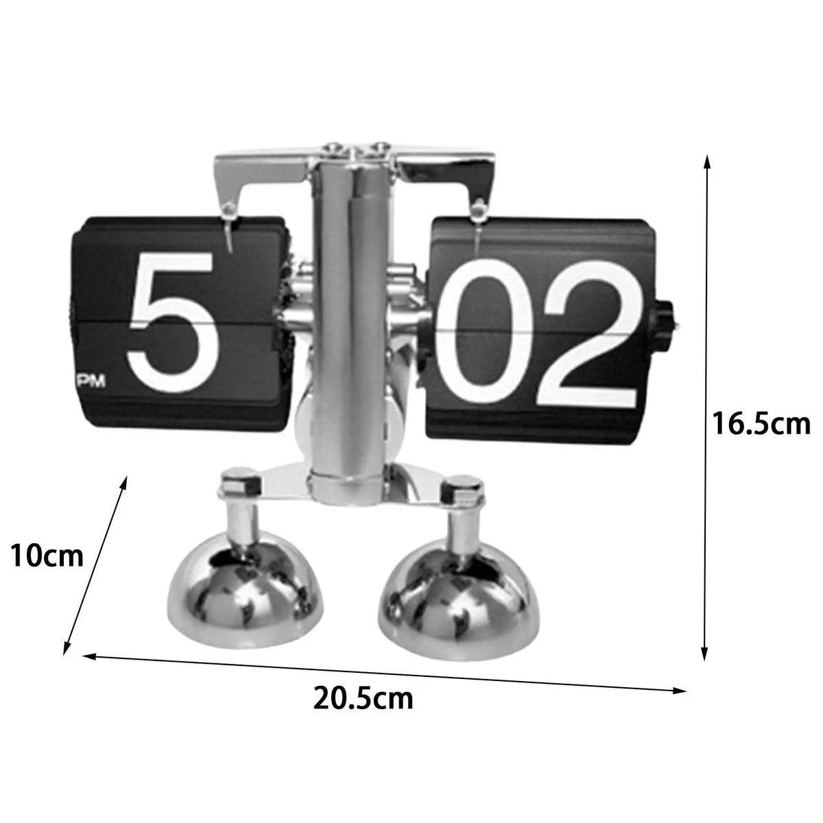 Retro Mechanical Flip Down Desk Clock | Home & Office Décor