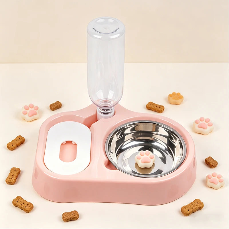 Spill-Proof Gravity Pet Bowl for Cats & Dogs | NIFTY