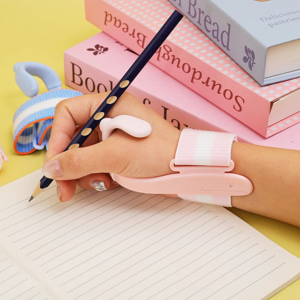 Kids Pencil Grip Wrist Posture Corrector for Beginner Writers