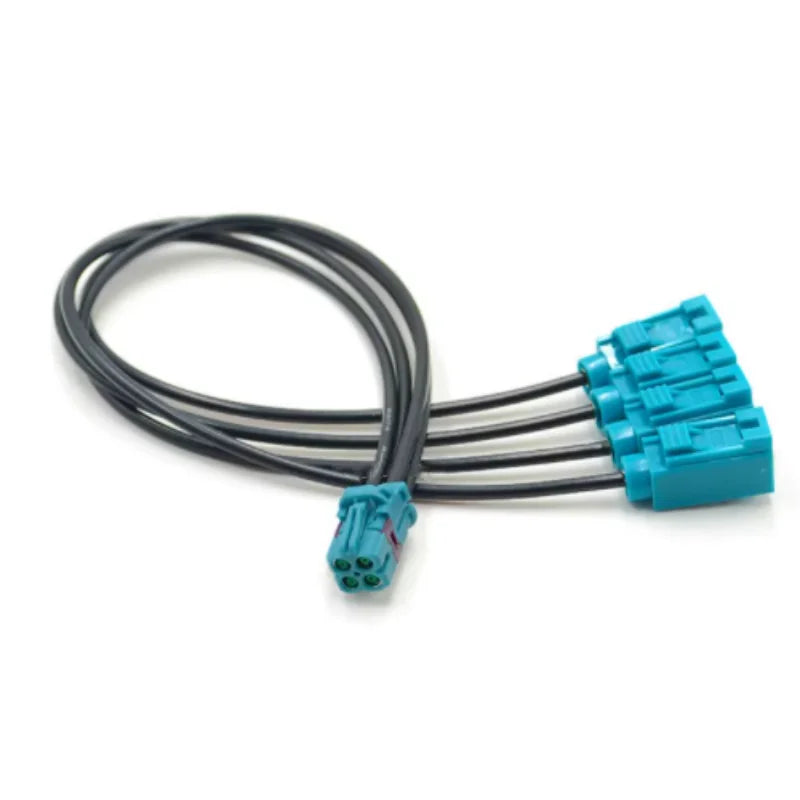 Mini-Fakra 4-in-1 LVDS Panoramic Camera Harness | RG174