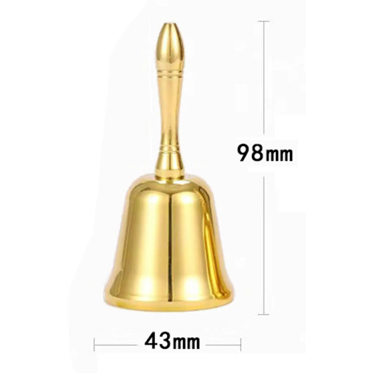 Copper Vintage Hand Bell – Service Desk & Wind Chime Pendant