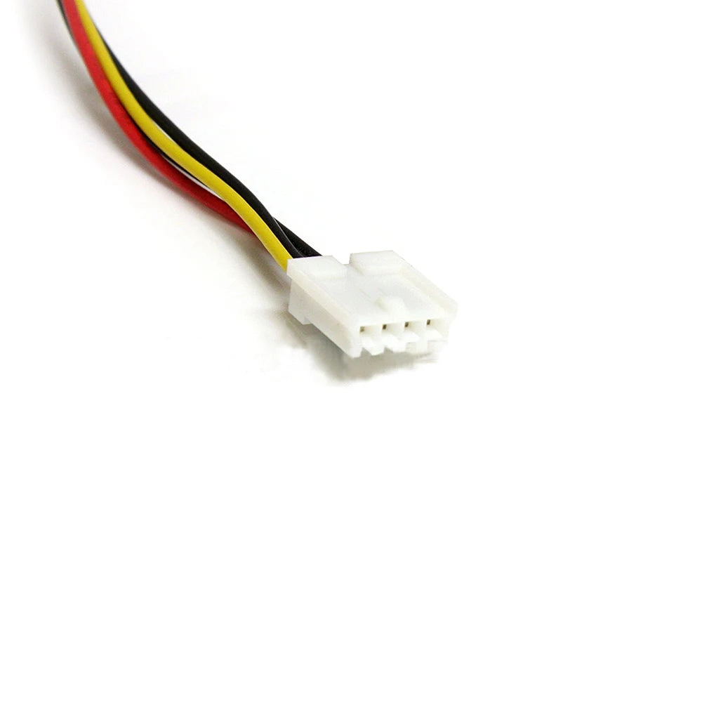 IDE to FDD Power Cable Splitter – 4-Pin Molex Adapter, 20cm