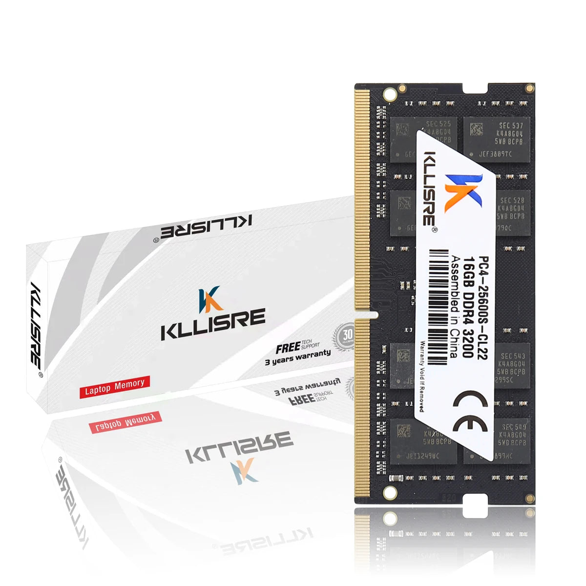 Kllisre DDR4 SODIMM 16GB 2666/3200MHz Laptop RAM Memory