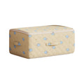 Foldable Canvas Storage Bag | Large Quilt & Clothes Organizer