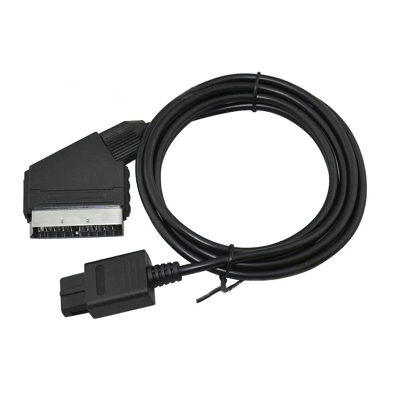 RGB SCART AV Cable 1.8M – N64, GameCube & Super Famicom NTSC