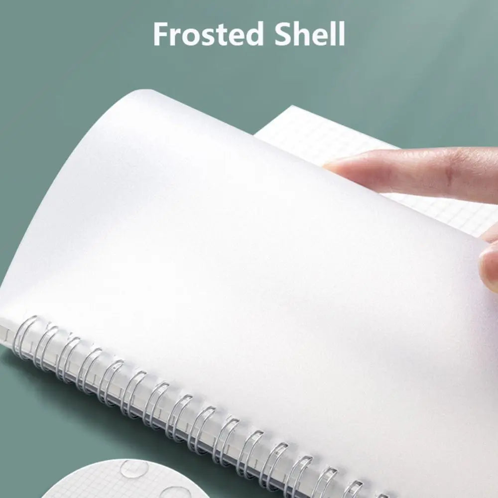 Spiral Coil Notebook A4/A5/A6/B5 – Grid, Lined & Blank Pages