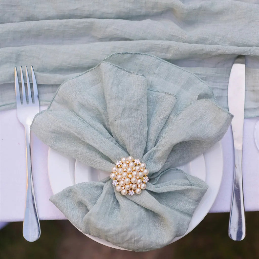 Square Cotton Polyester Dining Napkins – Wedding & Home Décor