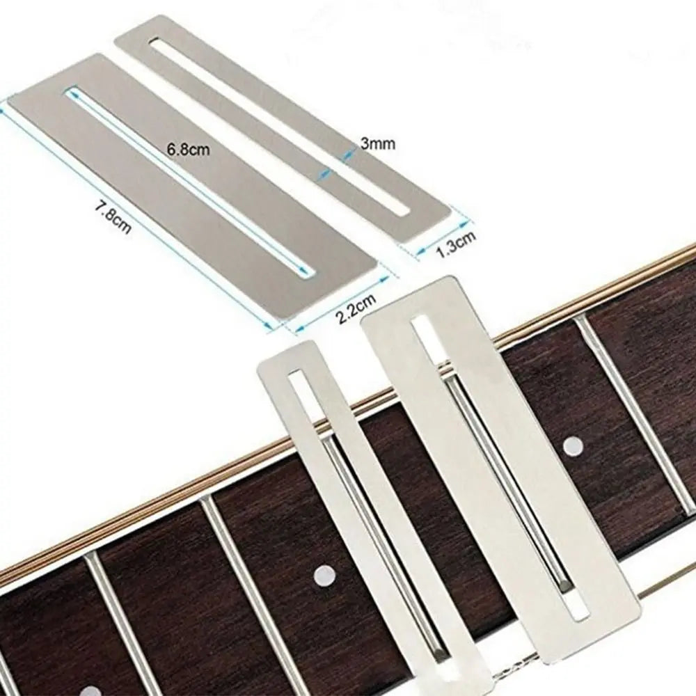Guitar Fret Sanding File & Fingerboard Protector Gasket Kit