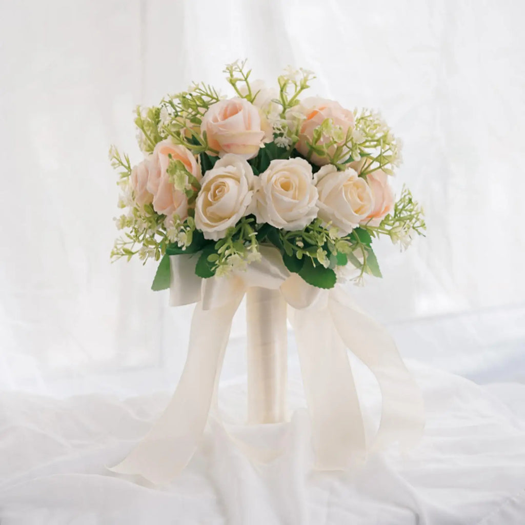 Foam Bouquet Holder with Lace Skirt | DIY Floral Arrangement