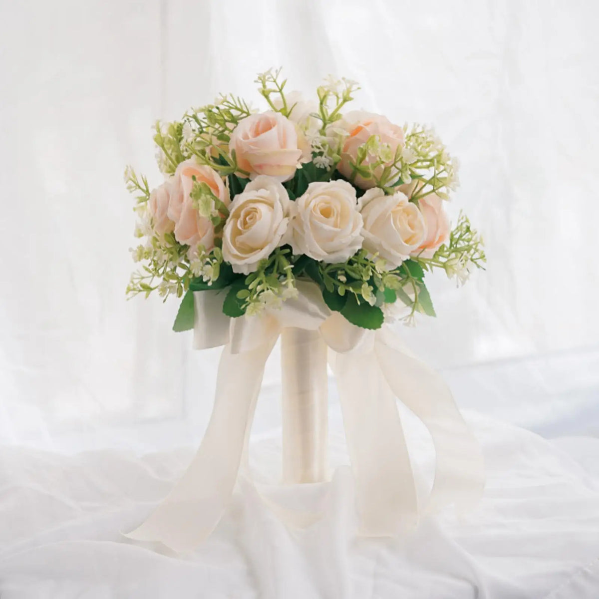 Foam Bouquet Holder with Lace Skirt | DIY Floral Arrangement