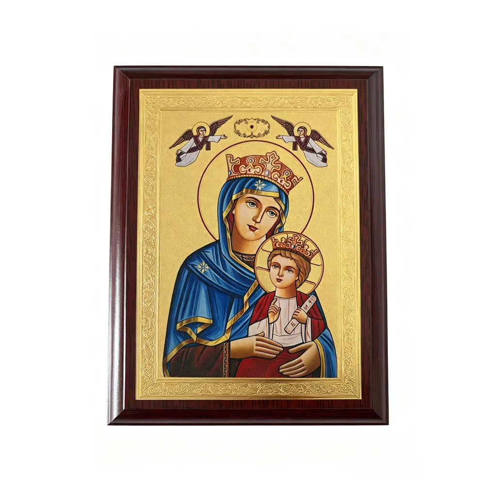 Our Lady of Perpetual Help Framed Icon | Religious Wall Art