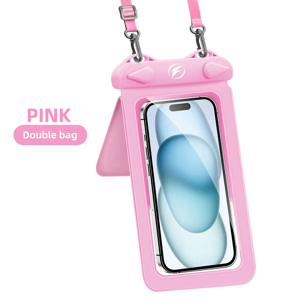 FONKEN Double Waterproof Phone Pouch – Universal Dry Bag