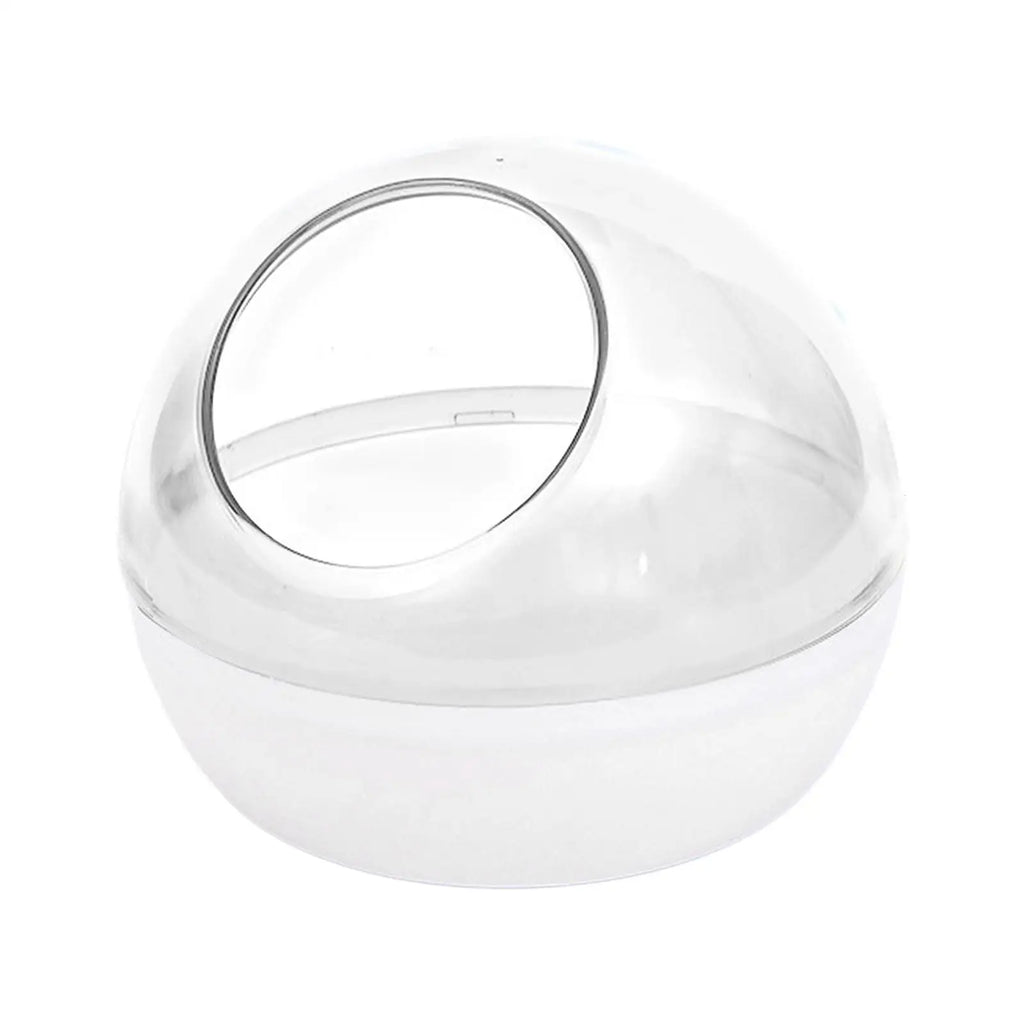 Transparent Hamster Sand Bath Box – Gerbil & Small Pet Tub