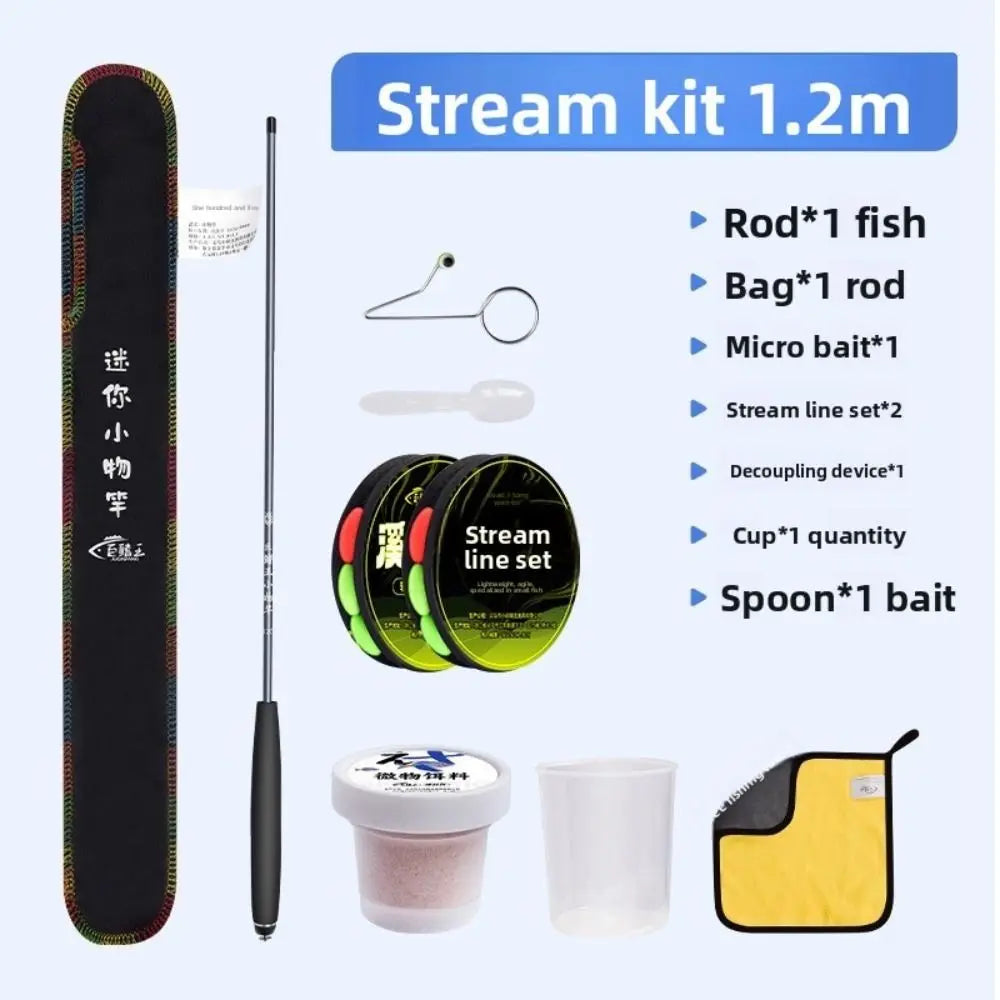 Ultra Light Telescopic Fishing Rod – Stream, River & Beginner