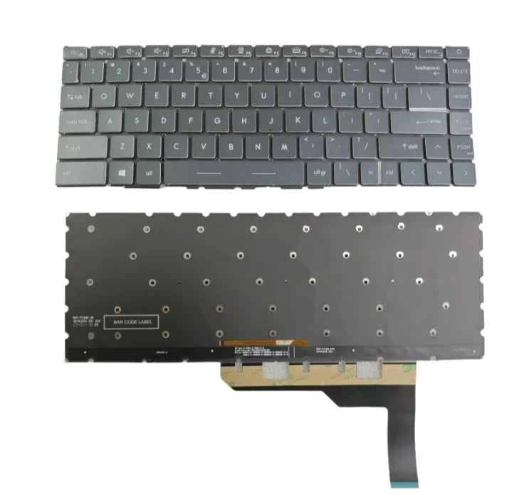 White Backlit US Keyboard for MSI Modern 15 A10M A10RAS A10RBS