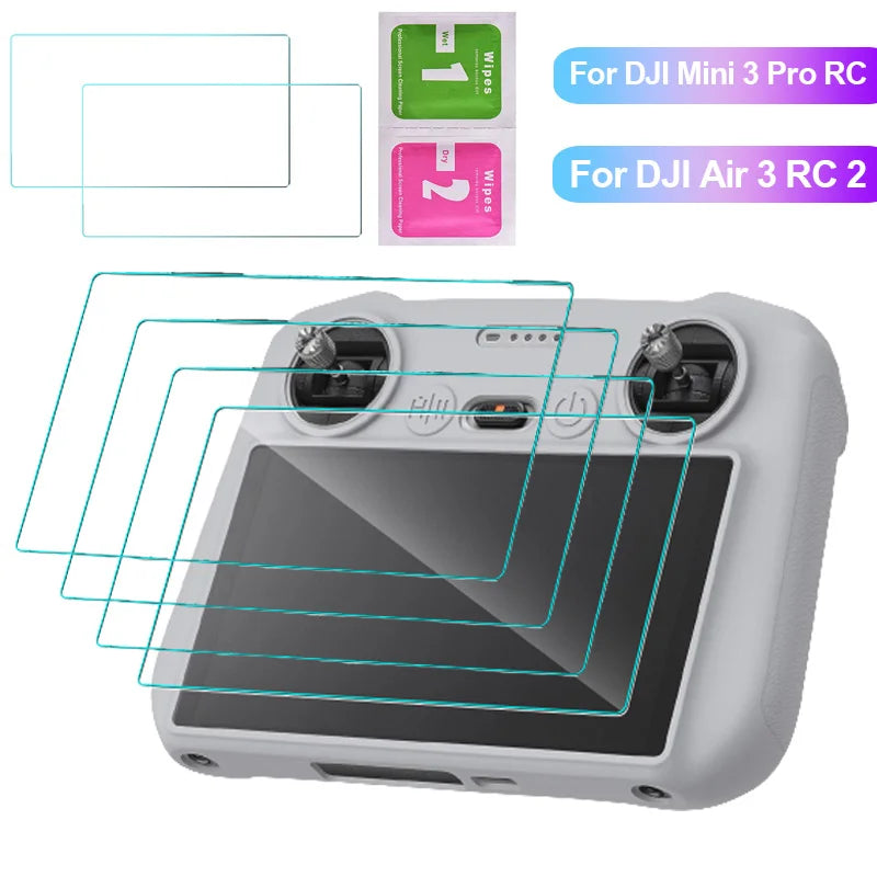 Tempered Glass Screen Protector – DJI Mini 3 Pro & Air 3 RC