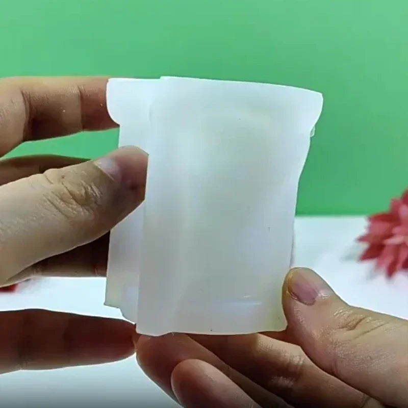 3D Seated Cat Silicone Mould – DIY Candle, Resin & Soap