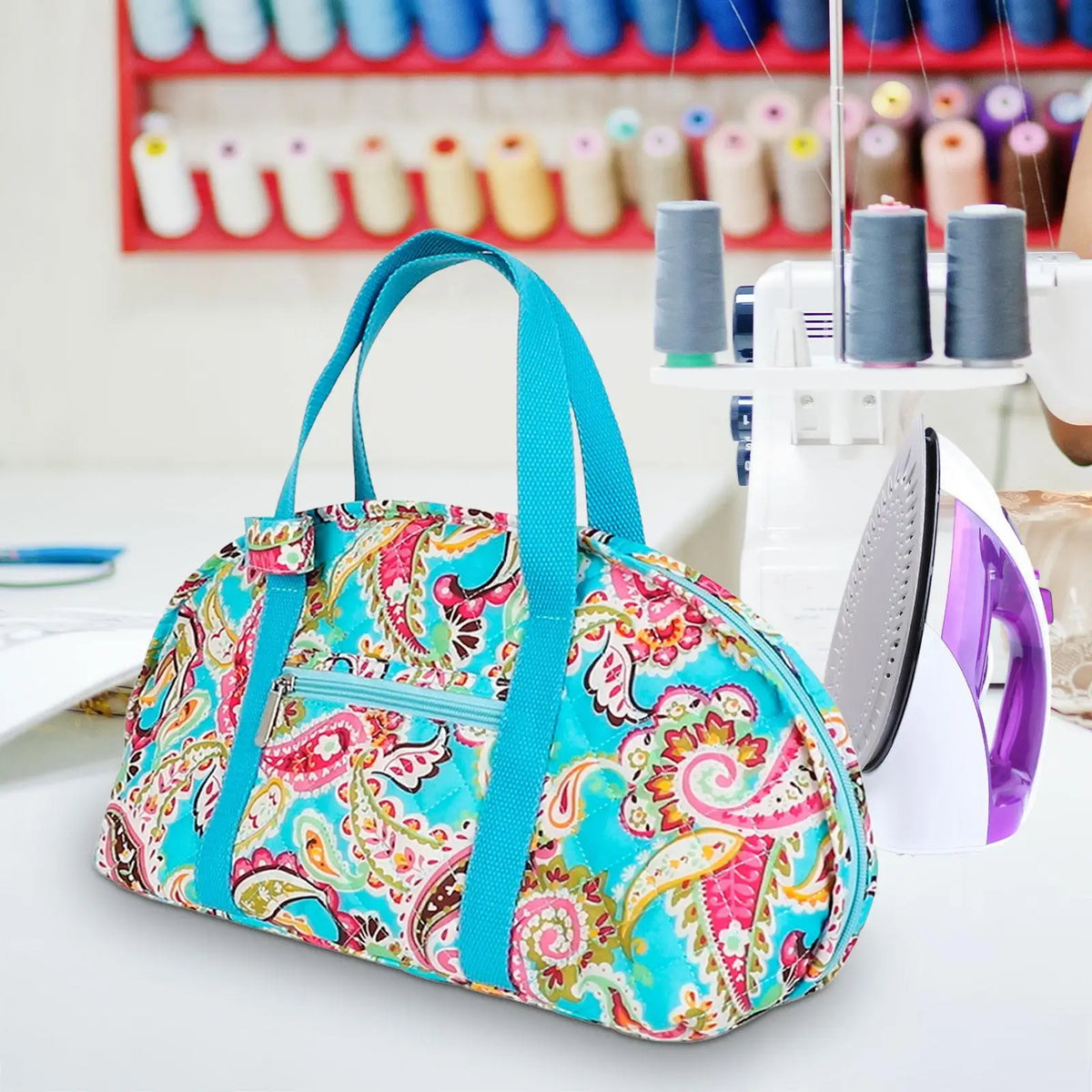 Kesoto Large Knitting Bag – Yarn Tote & Crochet Organizer