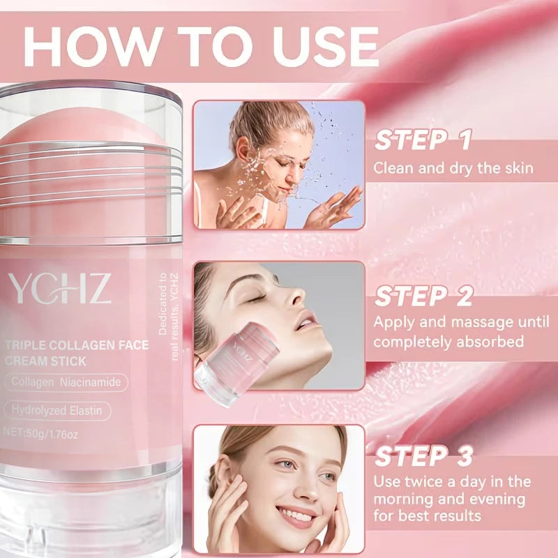Triple Collagen Neck Cream Stick – Firming & Lifting, 50g