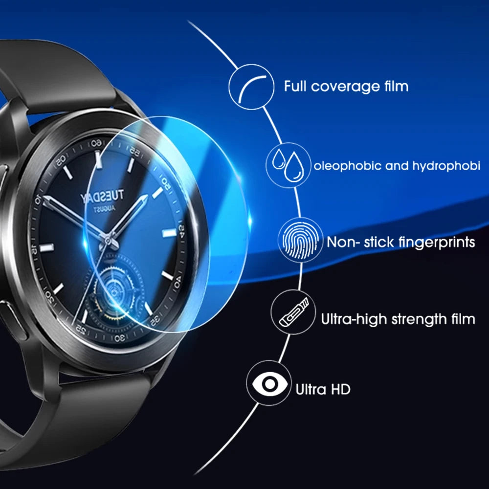 Xiaomi Watch S3 Tempered Glass Screen Protector – HD Clear
